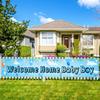 Labakita Welcome Home Baby Boy Yard Banner, Large It’s a Boy Baby Shower Banner, Blue Baby Shower Decorations for Boys, Gender Reveal Ide Outside