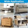 Adjustable Height Furniture Support Legs Heavy-Duty Bed Beam Support Leg  Bed Bottom