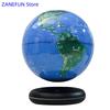 8-дюймовый магнитный левитирующий глобус 20 см Плавающий глобус Лампа Светодиодный свет АБС Глобус Декор для дома и офиса Креативный Рождественский Бизнес-подарок
