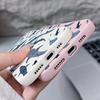 Чехол для телефона с китовой акулой для iPhone 17 16e 16 Pro Max 12 13 14 15 Pro Max 11 17 Air Ударопрочный Кожаная текстура Силиконовый TPU Чехол