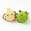 Hanging Accessories for Car Rearview Mirror Decor, Handmade Knitted-Frog