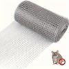 Stainless Steel Rodent Control Mesh, Non-Rusting, Hole Filler for Garden Protection,Easy Installation