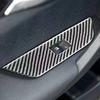 Carbon Fiber Car Inner Door Windows Control Panel Decorative Cover Trim Strips Stickers For BMW X1 E84 Car Interior