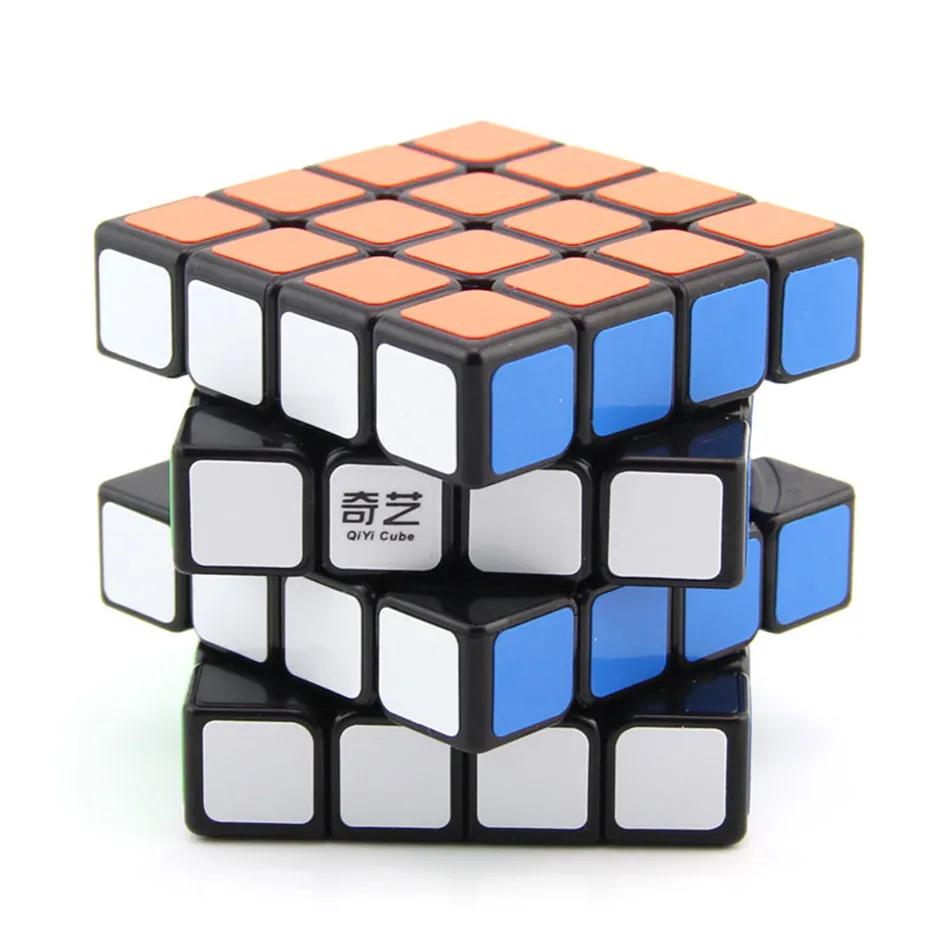 Кубик Рубика QiYi Speed Cube Yuan S 4x4 V2 V3 4x4x4 Головоломка Speed Magic Cube 4-слойный Speed Cube Профессиональная головоломка Игрушка Для Детей Подарок