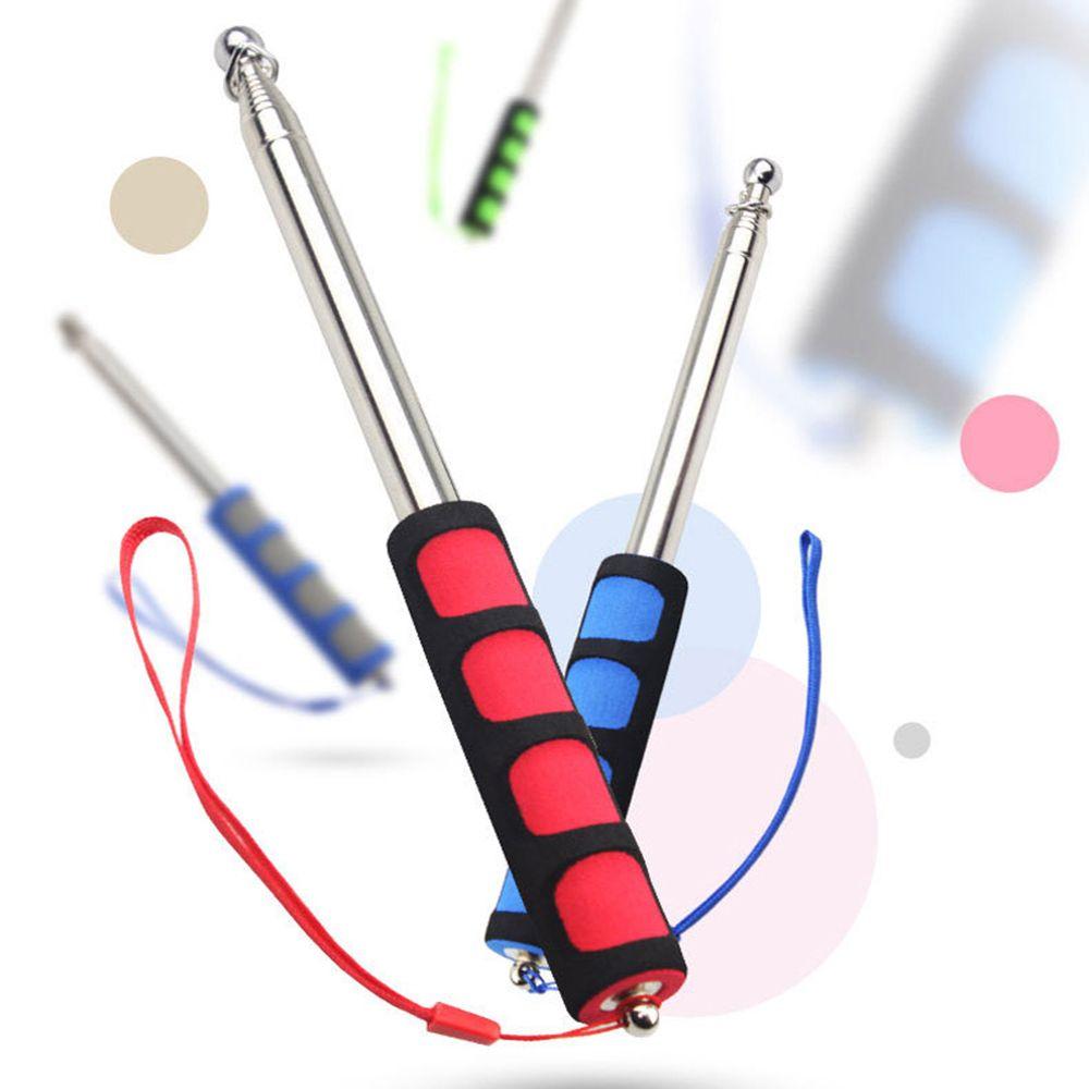 Телескопический флагшток из нержавеющей стали, портативный, 1,4 м/1,6 м/2 м, флагшток для экскурсовода, презентация PPT, указатель для учителей, учебные пособия