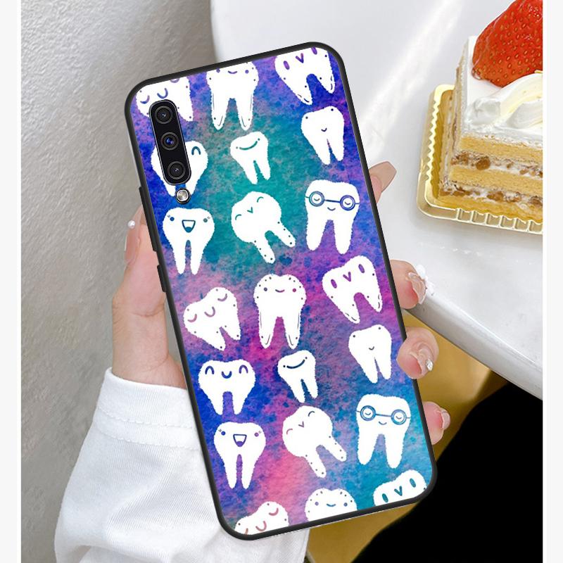 Чехол для стоматолога и медсестры для Samsung A12 A32 A42 A52 A72 A52S A03S A21S A11 A31 A51 A71 A10 A50 A70 с полным покрытием