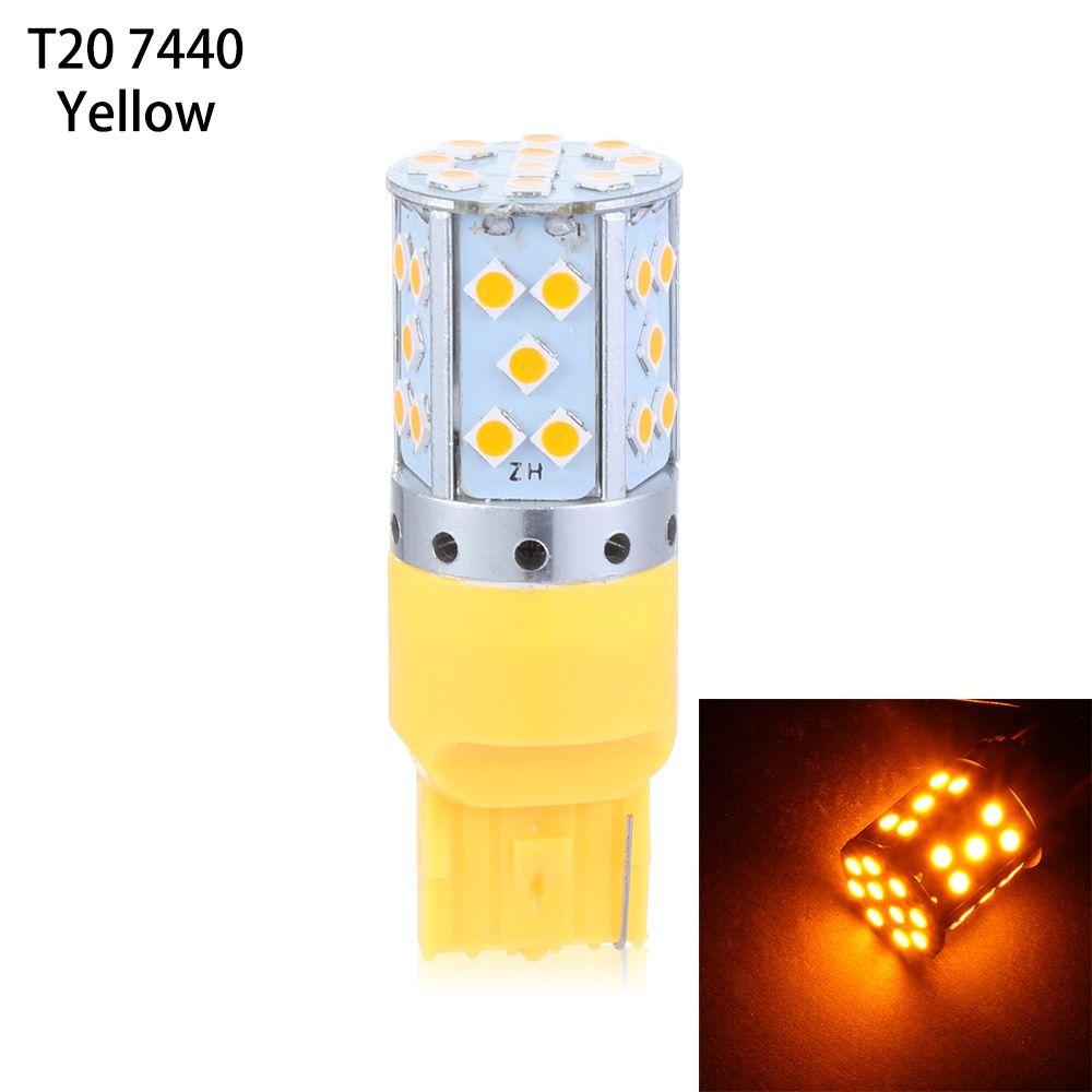 Tail Rear 1156 BAU15S PY21W T20 7440 Stop Brake Lamp Turn Signal Bulb Canbus Free LED Car Light