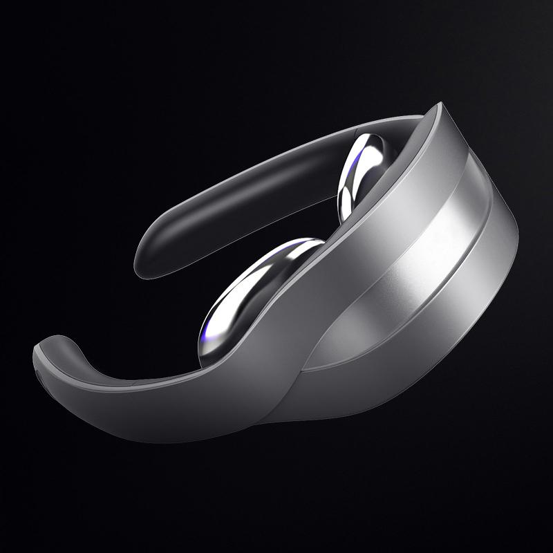 Складной инструмент для массажа шеи, импульсный массажер для шейного отдела, 5 режимов, 15 интенсивностей, массаж для шеи, релаксация