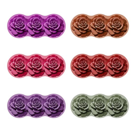 Прикроватный коврик с цветочным узором, впитывающий коврик для пола, коврик для прикроватного столика с нескользящей основой, декоративный ковер с цветами для гостиной, ванной комнаты, кухни