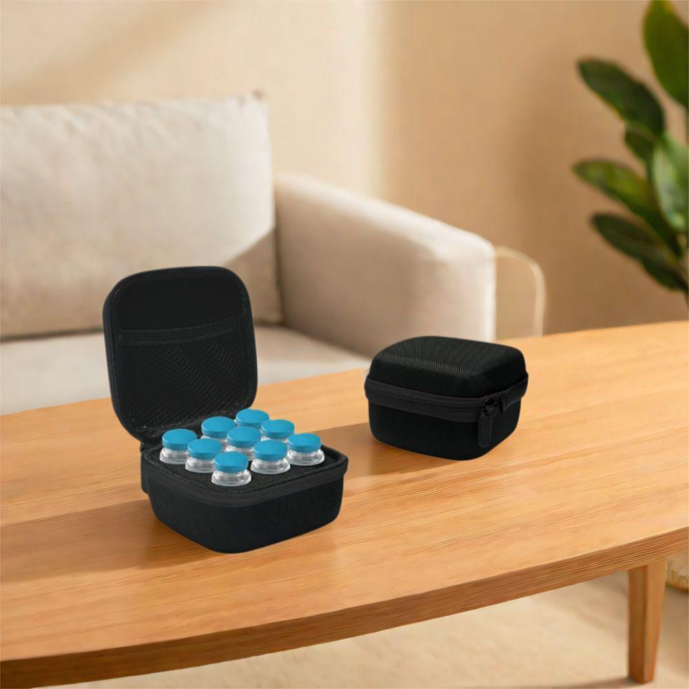 10ML 9 Vials Storage Case EVA Essentials Oil Case Portable Insulin Organizer Travel