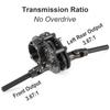 Ultralight Carbon Fiber OD-3 Overdrive Transmission 48P Gearbox for AR44 AR45 Capra Axle LCG Comp Rigs 1/10 RC Rock Crawler