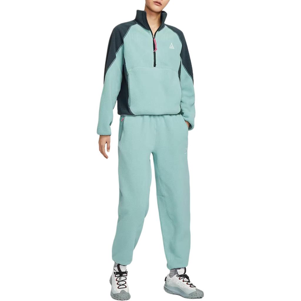 Nike Повседневные брюки женские бирюзовые умеренно укороченные HJ0242-017