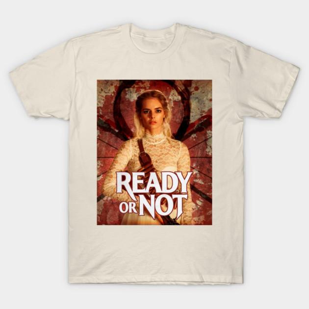 Ready or Not Grace graphic Unisexs TShirt Unisex ONeck Cotton Short Sleeve Y2k Oversized Fashion Popular Vintage Horror Tee