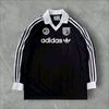 [Б/У] Футболка с длинным рукавом adidas Originals Football Черная