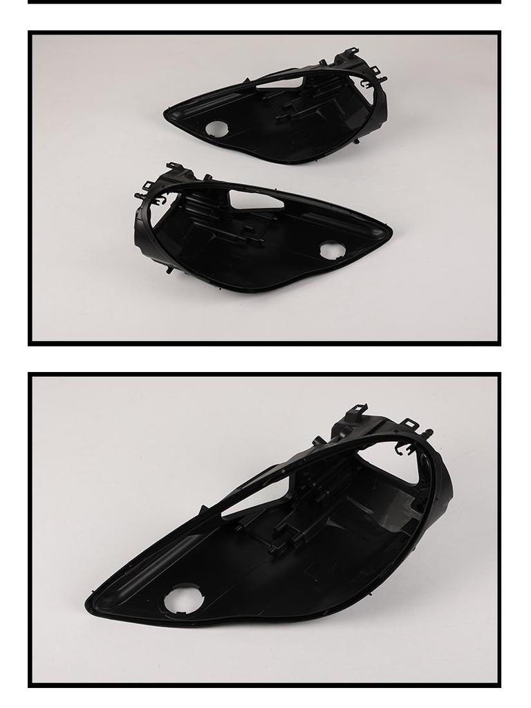 Серая/Черная окантовка фары для 11/12/13 Porsche Panamera