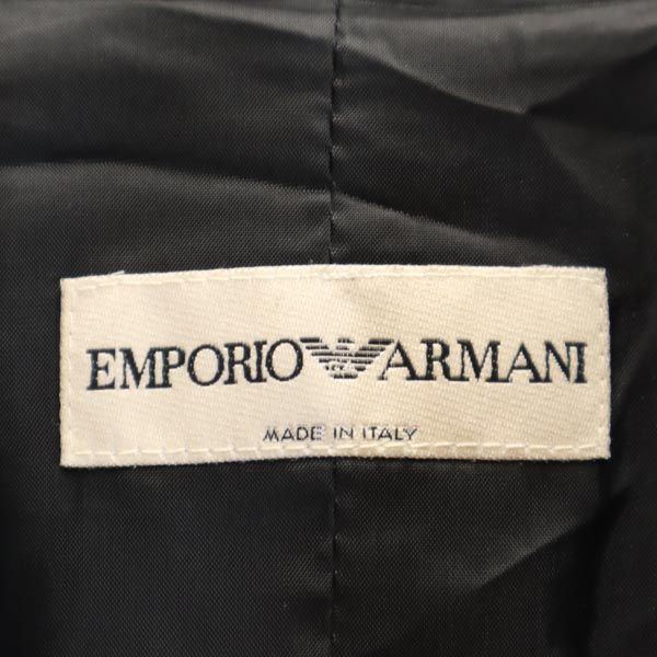 Emporio Armani Сделано в Италии шерстяной приталенный жакет 44 черный Женский Б/у