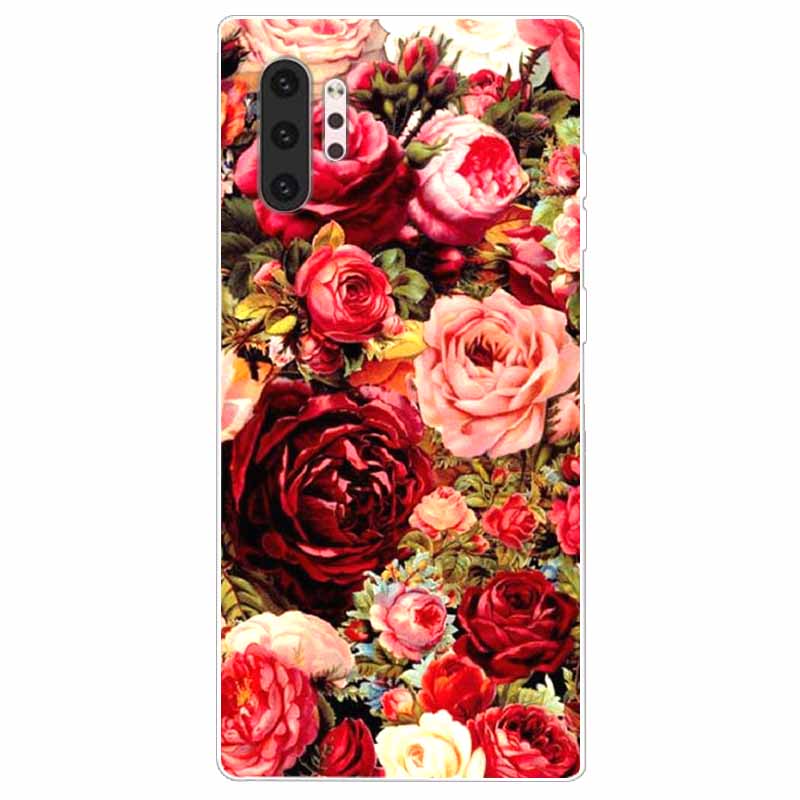 Phone Case For Samsung Note 10 Pro Plus Cover Note10 Silicone Soft Painted Wolf Coque for Samsung Galaxy Note 10 Lite TPU Bumper