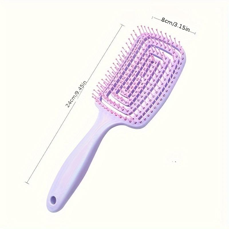 Антистатическая расческа, большая изогнутая расческа, массажная расческа, квадратная дуга, расческа для вьющихся волос