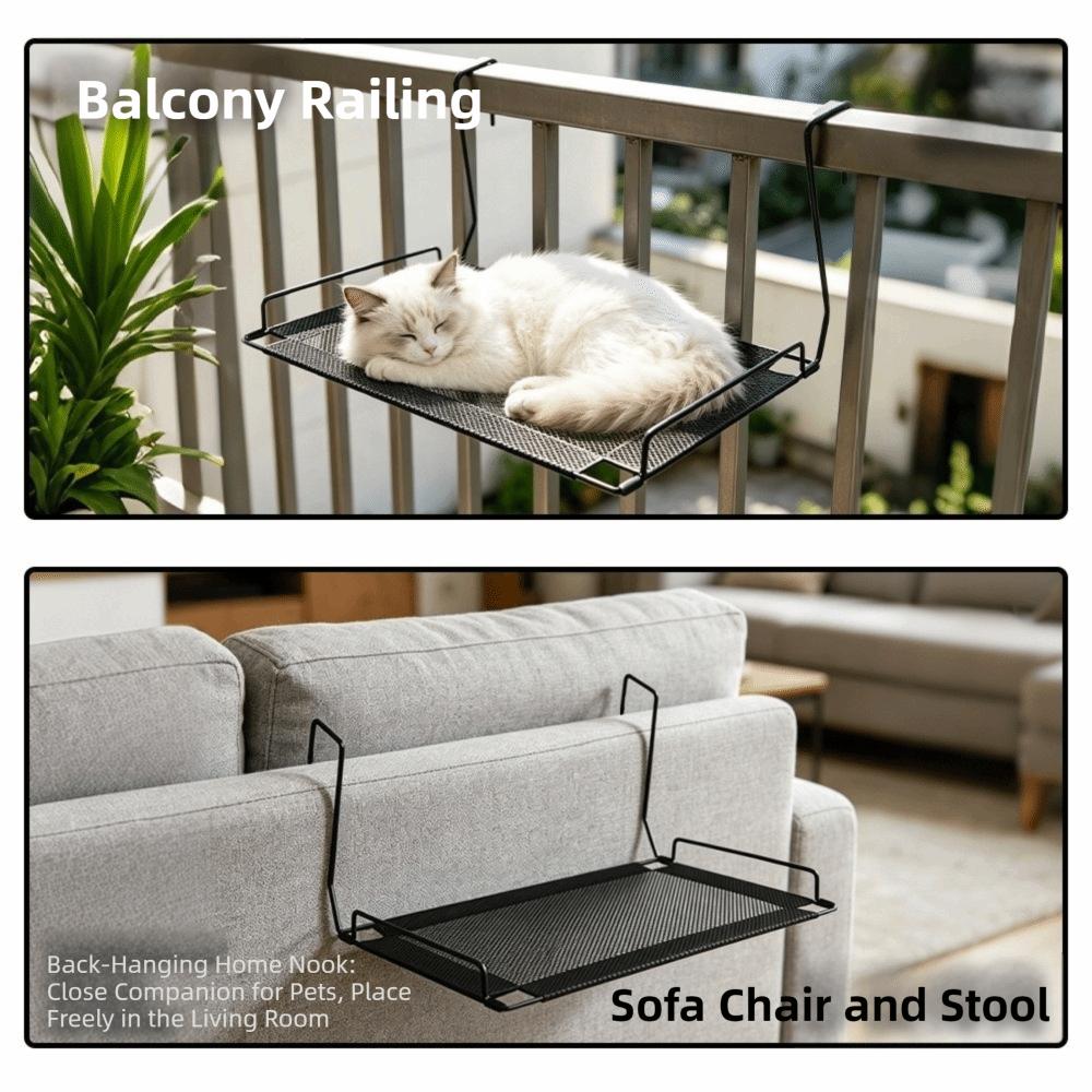 Stable Cat Window Hammock Folding Cat Sunbathing Bed Pet Nest Pet Window Perch Window Perch