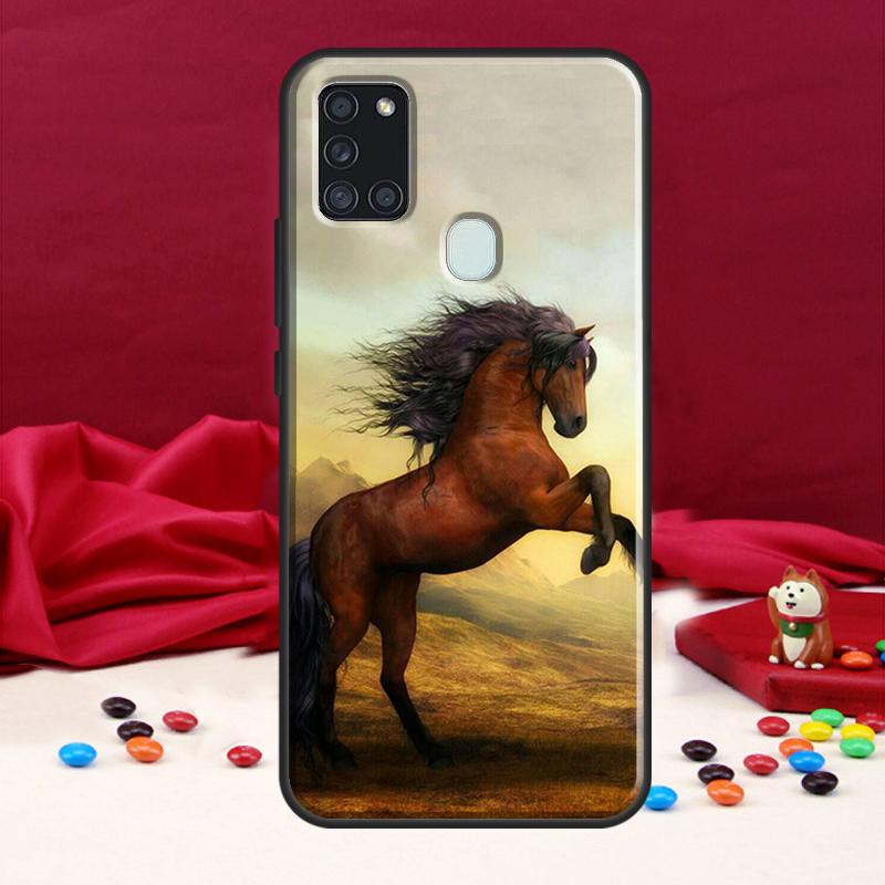 Чехол с изображением лошади и животного для Samsung Galaxy A34 A54 A14 A53 A13 A51 A71 A50 A12 A22 A32 A52 A72 Чехол для телефона
