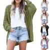 Women's Casual Fashion Halloween Printed Long Sleeve Buttonless Cardigan Jacket