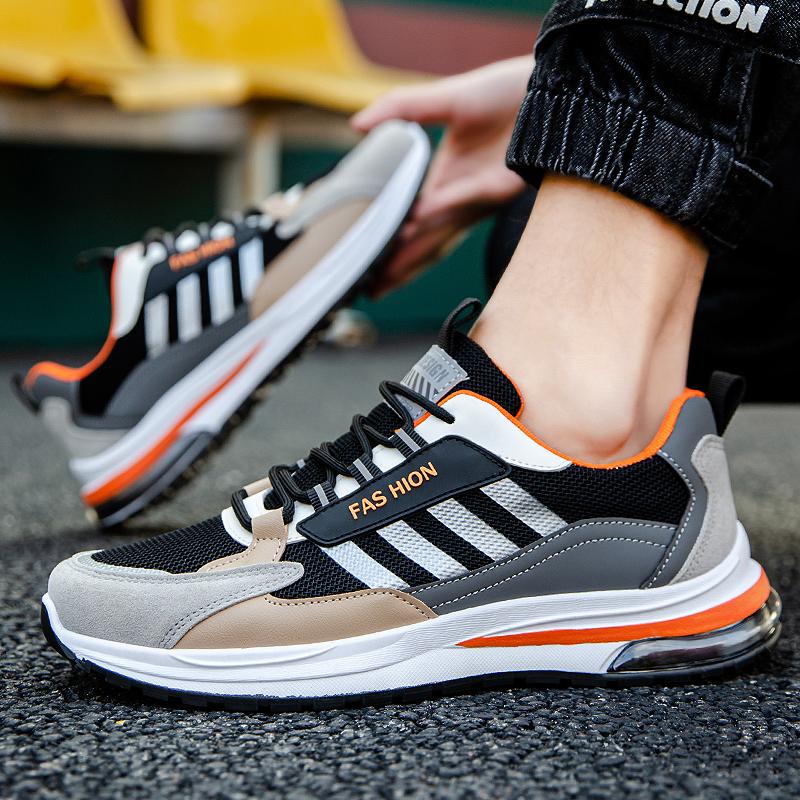 Fashion Men Sneakers Platform Running Shoes Air Cushion Sneakers Trend Casual Shoes Non-Slip Athletic Shoes 39-44 Scarpe Da Uomo