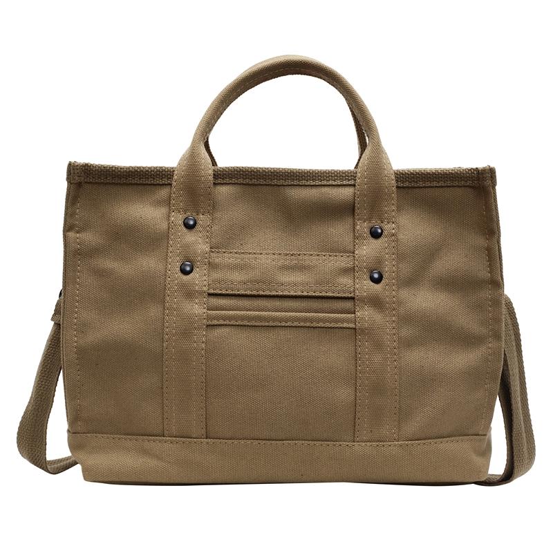 Женские сумки через плечо, холщовые однотонные повседневные сумки-тоут, женские сумки-мессенджеры, брендовые дизайнерские сумки Simplicity Girl'S