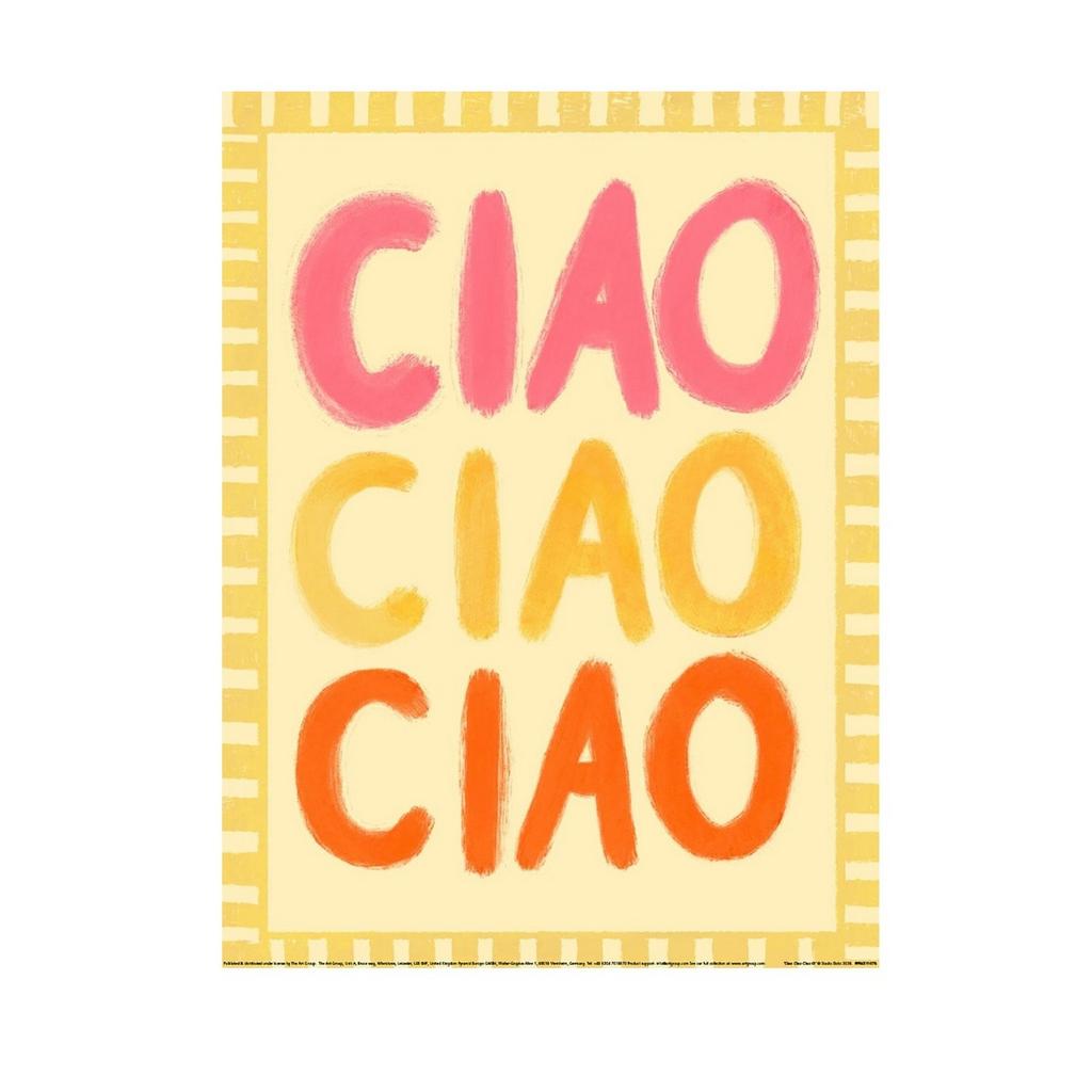 Studio Dolci Ciao Ciao Ciao III Printed Print