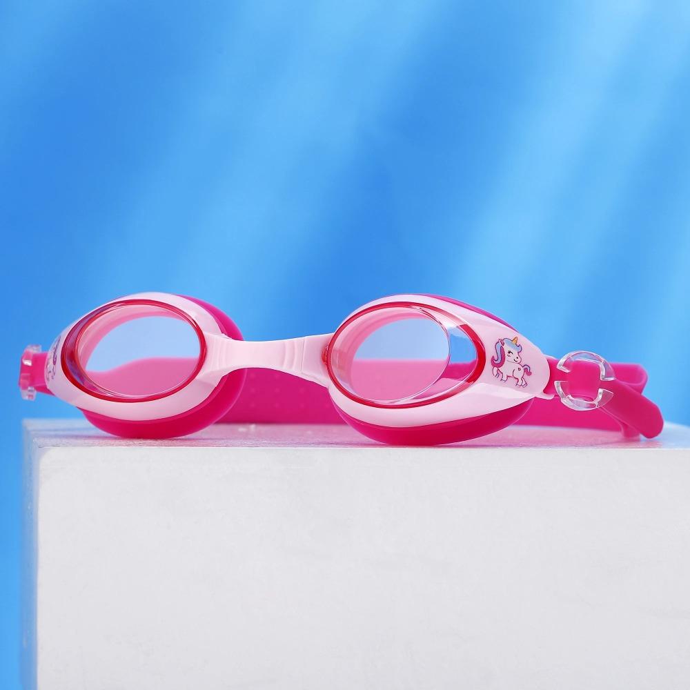 Swimming Goggles For Children Kids, Cartoon Astronaut High Definition Anti-Fog Swimming Glasses, 3~12 Years Old