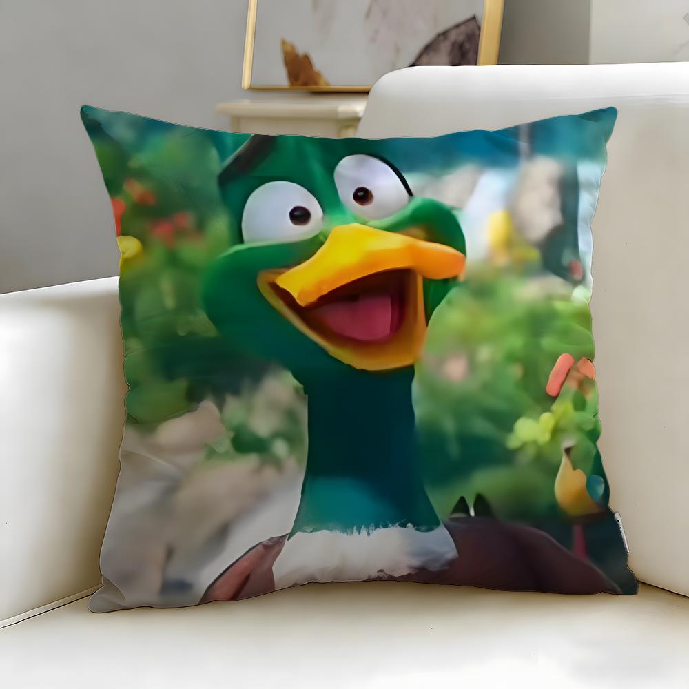 classic animated movie Migration Cushion Cover Soft  EasyWash Pillow Case  Versatile for Couch Bed Travel and Office