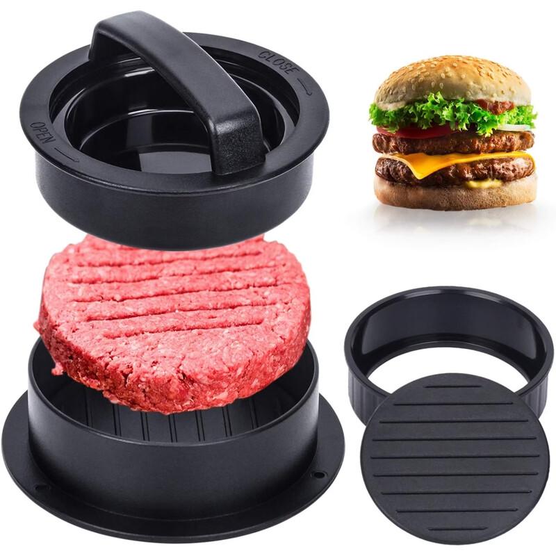 SMVP Stainless Steel Round Burger Press
