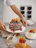 Chiyoda 8-Cavi Cartoon Panda Madeleine Baking Tray 3D Bear Cake Mold Chinese Sle Pure Color Kitchen Baking Utensils