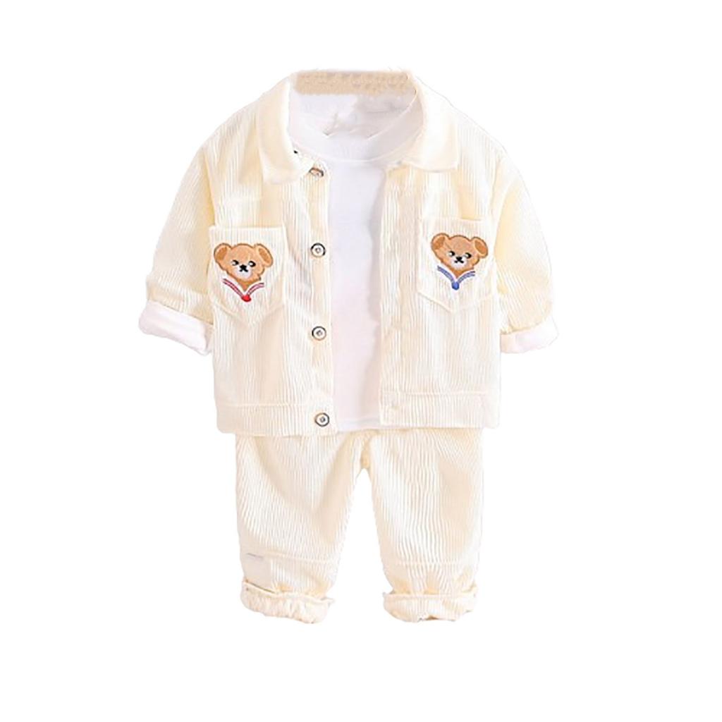 Комплект из 3-х предметов для мальчиков, весенние и детские кофты