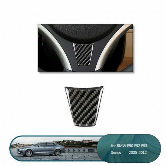 Для BMW 3 серии E90 E92 2005-2012 Накладка на руль из углеродного волокна
