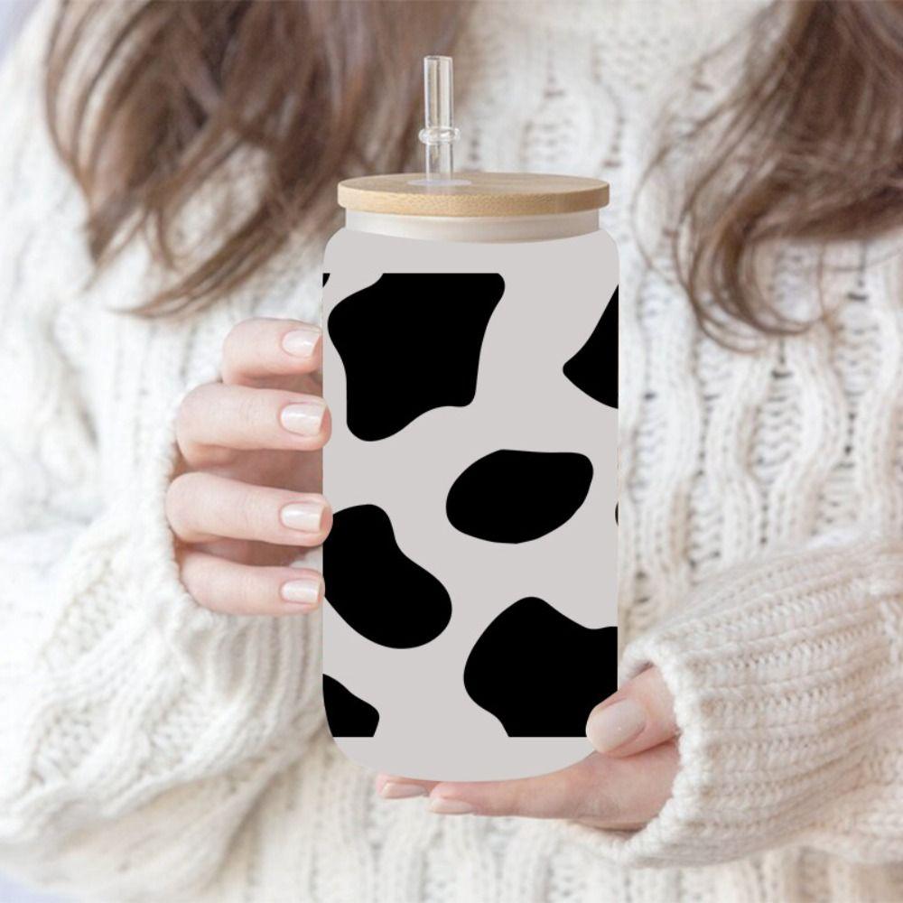 Водонепроницаемая УФ-переносная наклейка DTF, утюг на переносной наклейке на чашку, новая обертка для чашки, стеклянные чашки 16 унций