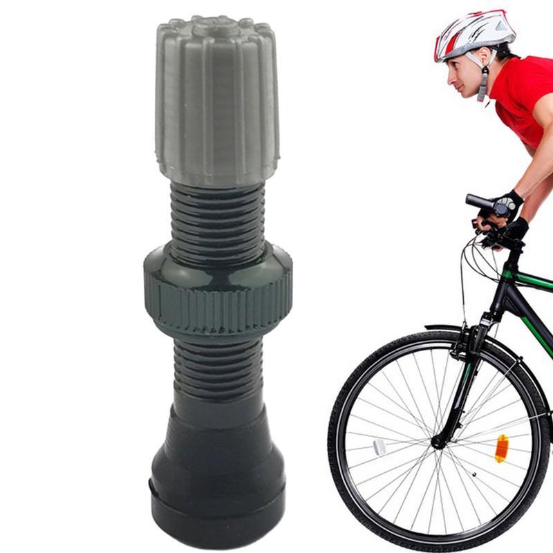 Mountain Bike Tyre Core Aluminum Alloy Tyre Stem for Mountain Bike Bicycle Tyre Core with Fine Workmanship for Fitness Traveling