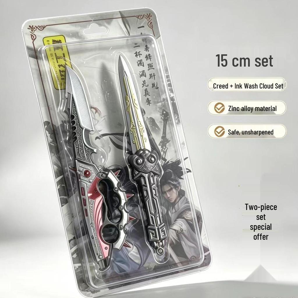 Delta Action Mercy Blade Folding Claw Knife Model Set