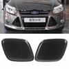 New 1Pair Car Bumper Headlight Washer Nozzle Jet Cover Cap Fit For Ford Focus 2012-2014
