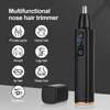 Electric Nose Hair Removal Nose Hair Trimmer Painless Nose Trimmer Electric Nose Hair Clipper Man Clean Trimer Razor Remover Kit