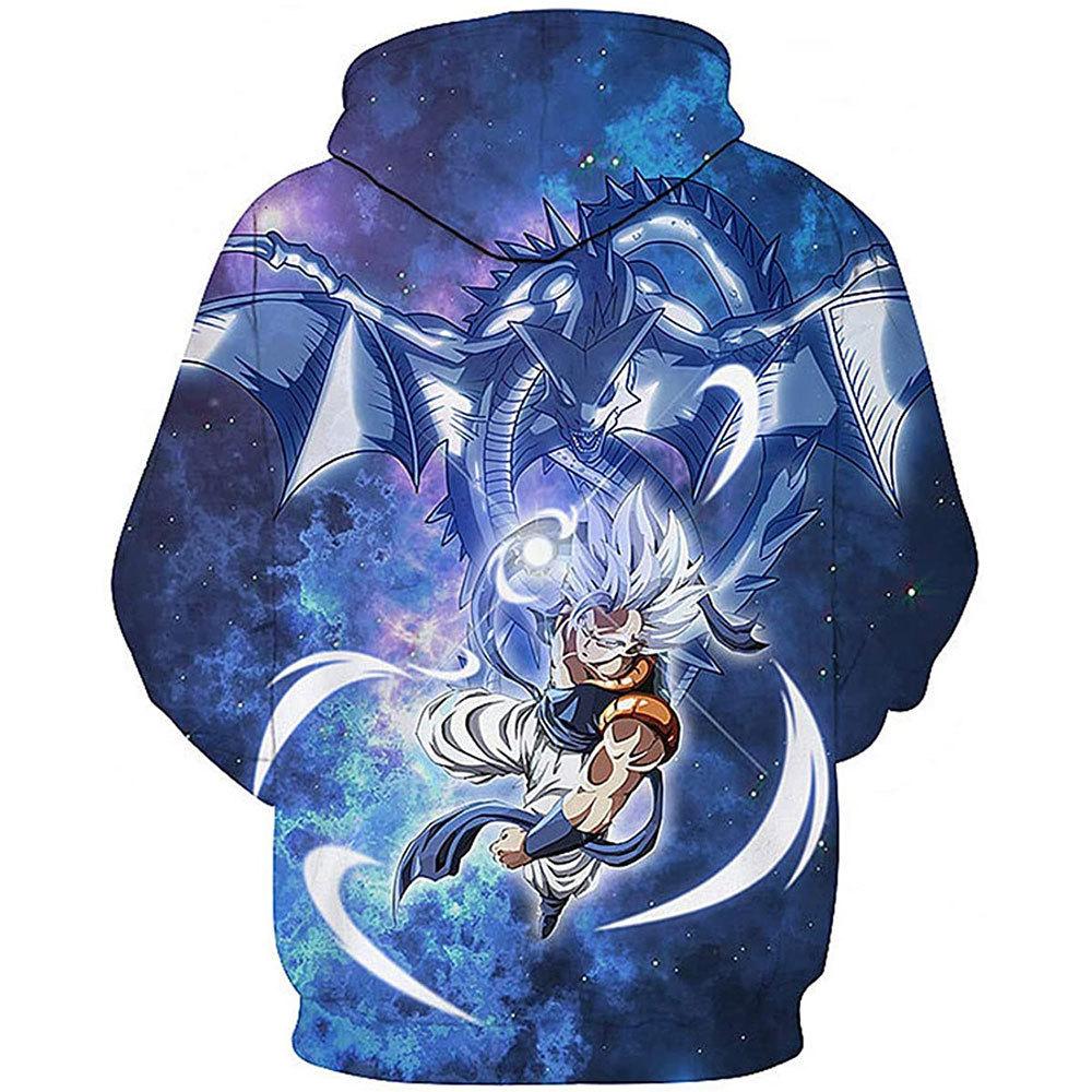 10 Colors Dragon Ball Cartoon Printed Hoodies 2025 Vintage Merch Hoodie Men and Women Hip-hop Sports Pullover Sweatshirt