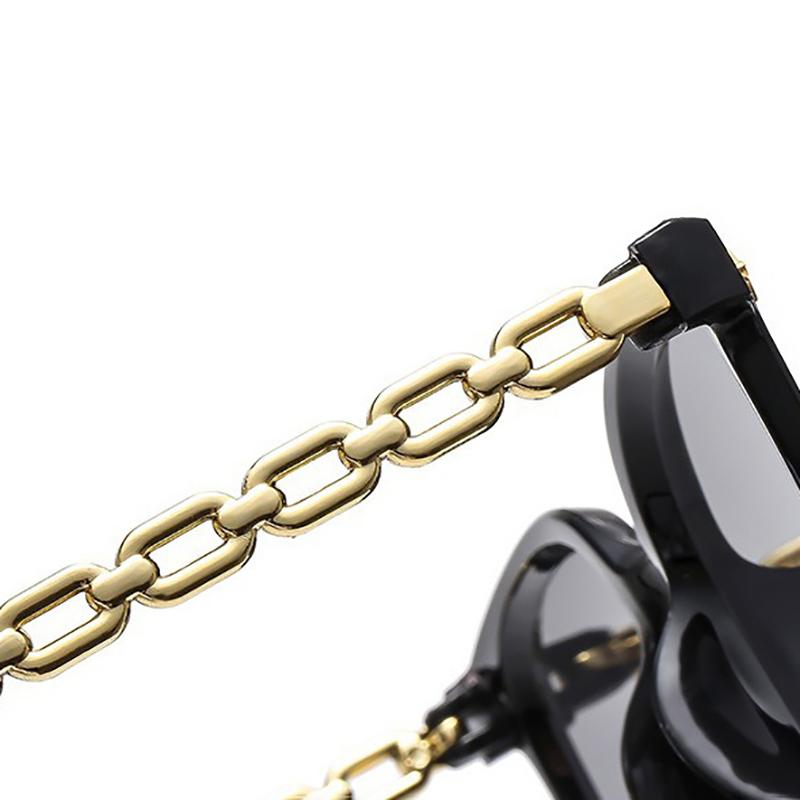 Square Sunglasses For Woman 2024 Vintage Big Frame Black Mirror Sun Glasses Shading Polarizer Sexy Female Travel Eyewear Uv400