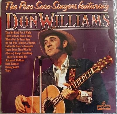 LP-пластинка POZO SECO, ДОН УИЛЬЯМС - The Pozo Seco Singers Featuring Don SHM3021 Pickwick Record 1979 UK Фолк Б/У