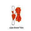 Pulley Ratchet Hangers 4mm Tent Anchor Metal Lifting Pulley Outdoor Pulley Adjuster