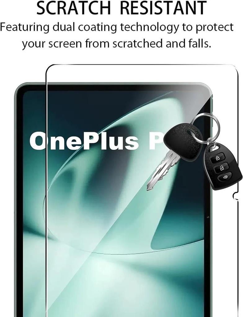 1/2/3 шт. Защитная пленка из закаленного стекла для OnePlus Pad 11,61 дюймов 2023, ультрапрозрачная защитная пленка без пузырьков для планшета One Plus