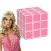 Pink Magic Cube for Blondes Magic Puzzle