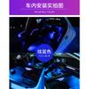 14 в 1 64 цвета RGB светодиодная подсветка салона автомобиля волоконная декоративная окружающая подсветка для ног приложение
