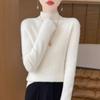 Tight Half-high Neck Bottoming Shirt Women's Fall and Winter Knitted Sweater