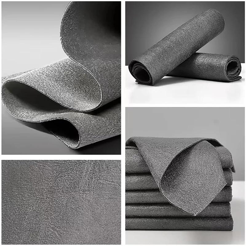 Утолщенная волшебная салфетка для чистки без водяных знаков, многоразовая салфетка для чистки оконных стекол и зеркал, полотенце для кухни и автомобиля