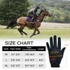 Horse Riding Gloves Outdoor Breathable Equestrian Gloves Equipment for Cycling Biking Running