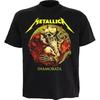 Metallica Inamorata Черная Хлопковая Рок-Футболка Унисекс Размер S-4XL Унисекс Футболка